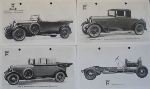 Horch 8 Roadster Pullmann Convertible 1928 thirteen Factoryphotos (6595)